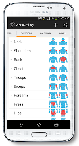 Fitness trainer GymApp Pro