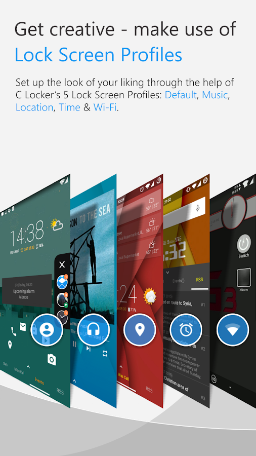    C Locker Pro (Widget Locker)- screenshot  