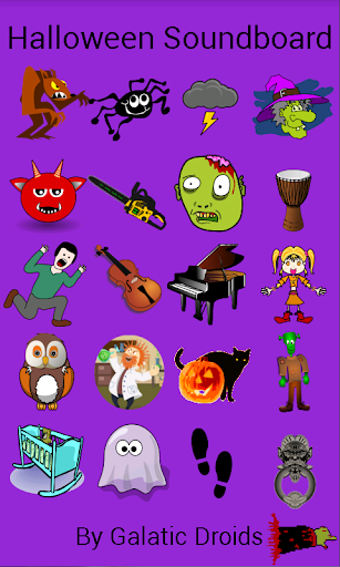 Scary Halloween Soundboard