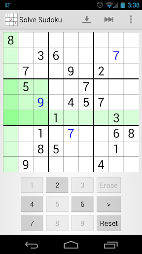 Solve Sudoku