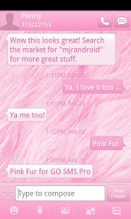 How to mod Pink Fur GO SMS Theme patch 1.1 apk for laptop