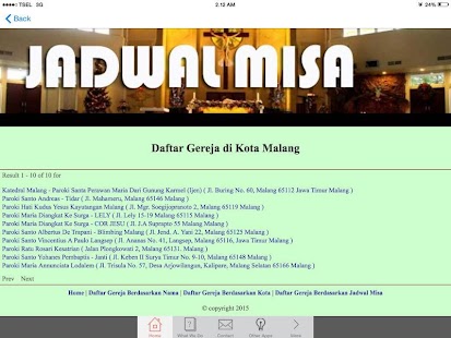 Jadwal Misa Gereja Katolik Ind Screenshots 4