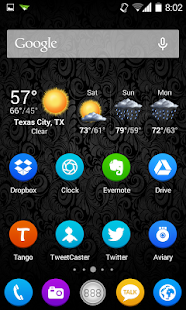Download Circles HD Go Nova Apex Theme APK