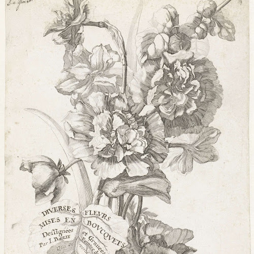 Title Page with a Bouquet of Peonies, Jacques Bailly (I), c. 1670 ...