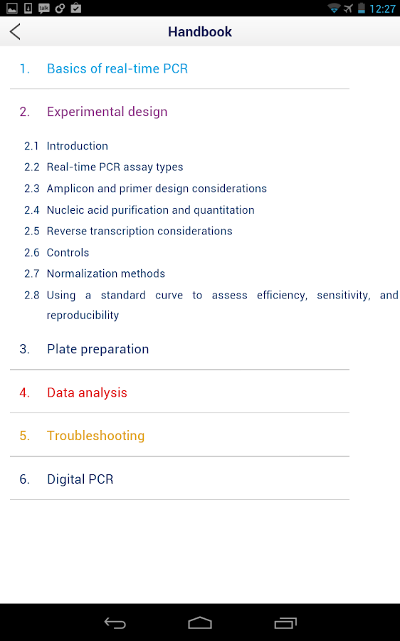   Real-Time PCR – Capture d'écran 