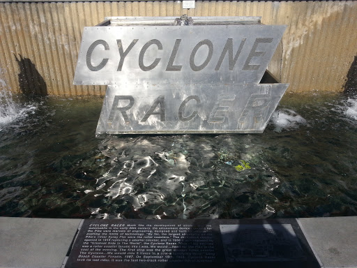 Cyclone Racer Fountain