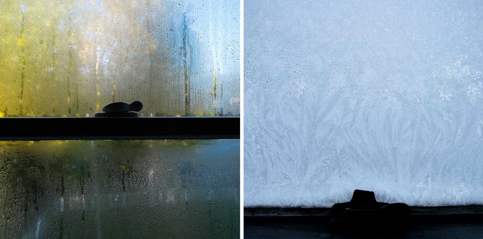 Window in Summer and Winter, Alaska