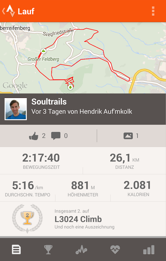Strava GPS Laufen & Radfahren AndroidApps auf Google Play