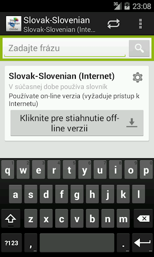 Slovak-Slovenian Dictionary