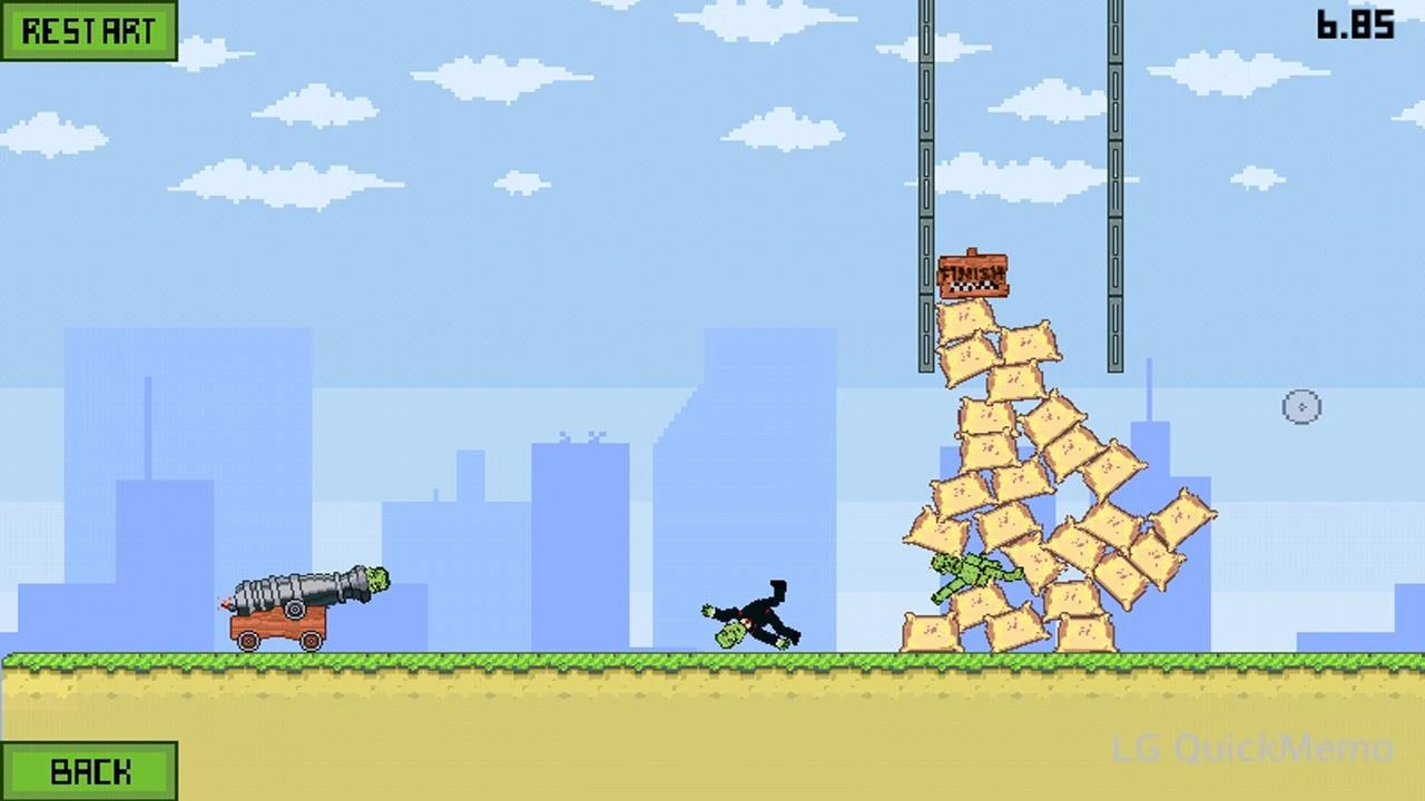 Blaster Ragdoll Zombie - screenshot