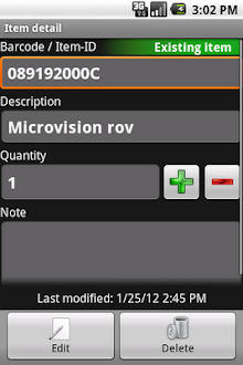 Barcode Inventory, Unlimited