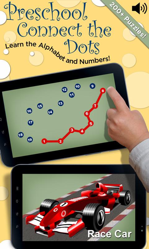 Android application Preschool Connect the Dots screenshort