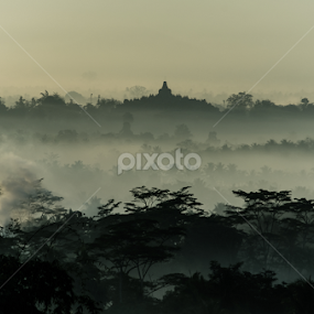 Borobudur by Adityo Cahyo - Landscapes Mountains & Hills