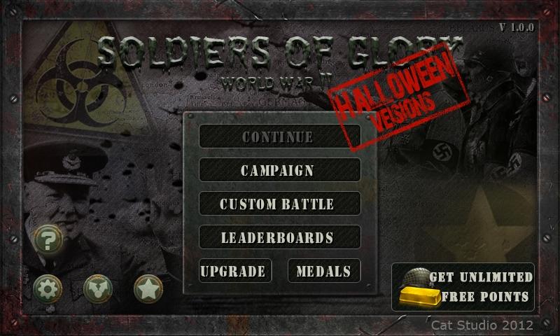 Soldier of Glory Halloween Pro Screen 1