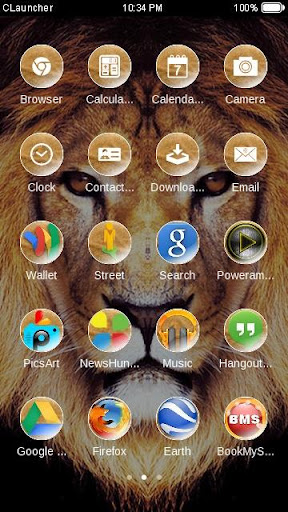 【免費個人化App】狮子手機主題——暢遊桌面-APP點子