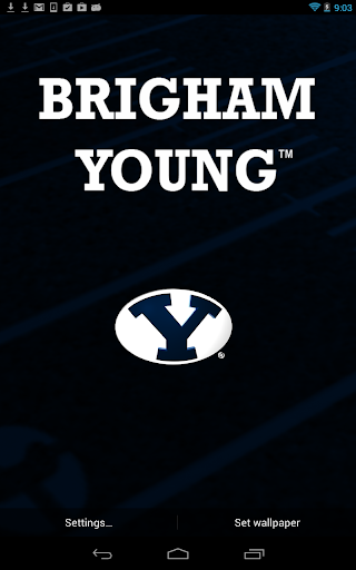 【免費個人化App】BYU Cougars Live Wallpaper-APP點子