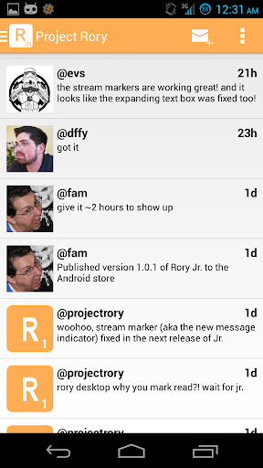 Rory Jr. for App.net