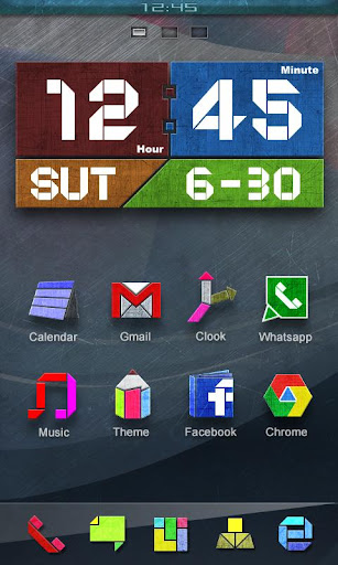 Graphics Clock Widget