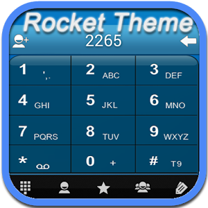RocketDial Theme C Blue (HD) logo