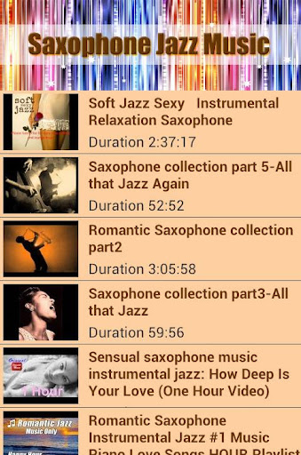 Saxophone Jazz Music