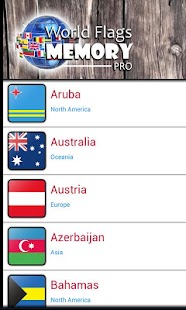 World Flags Memory PRO Screenshots 2