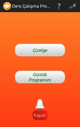 Alarmlı Ders Çalışma Programı