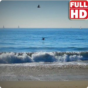 Blue Waves Live Wallpaper HD logo