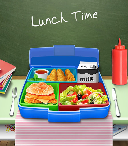 【免費家庭片App】Lunch Box Maker : School Food!-APP點子