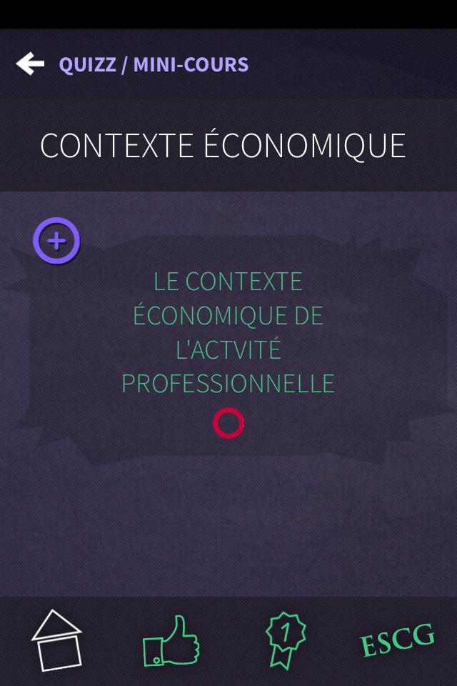 Objectif BAC PRO Droit/Eco Screen 3