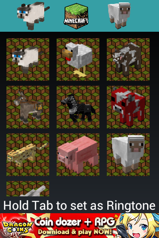 Mine Animal Craft Sounds