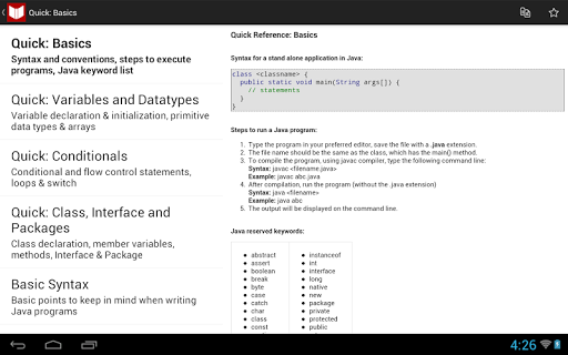 【免費書籍App】C++, Java Programs & Reference-APP點子