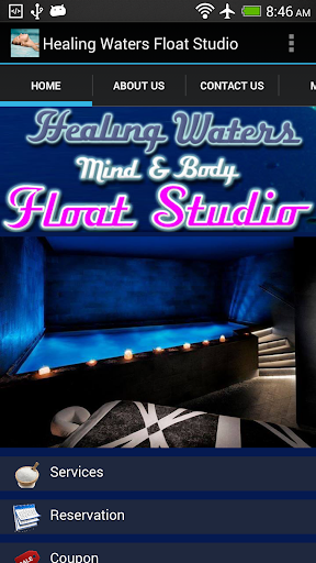 Healing Waters Float Studio