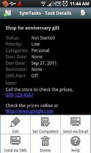 SymTasks - Outlook Tasks Sync Screenshots 3