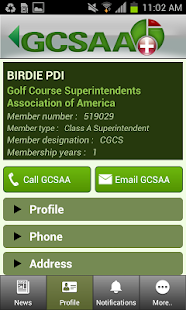 Lastest GCSAA+ APK for Android