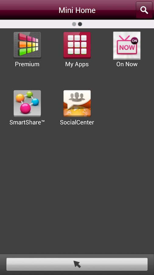   LG TV Remote – zrzut ekranu 