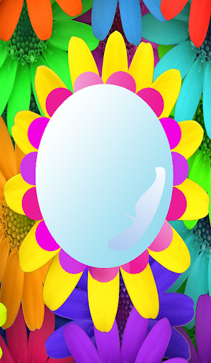 Flower Hand Mirror