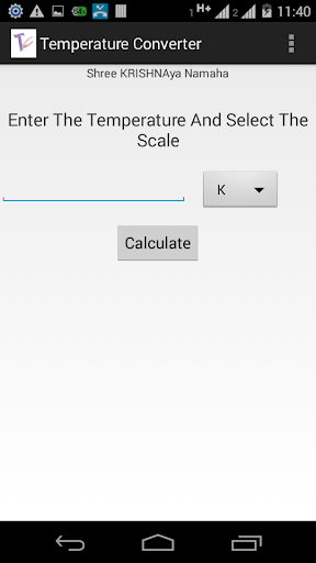 Temperature Converter