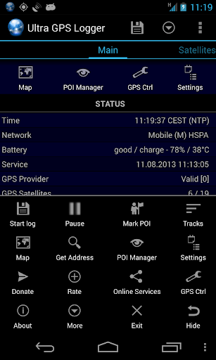 【免費工具App】Ultra GPS Logger Lite-APP點子