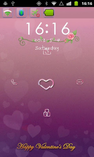 【免費工具App】Happy Valentine Day Locker-APP點子