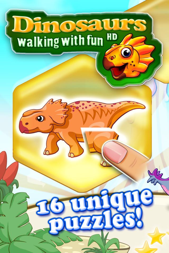 Dinosaurs walking with fun XL Screen 1