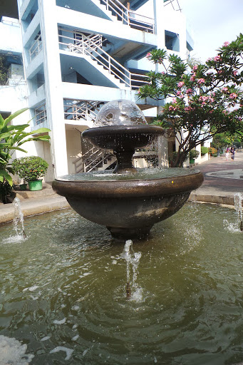 The Middle Fountain of Menteng Park