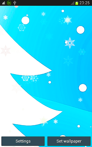 Blue Christmas Tree Lights HD