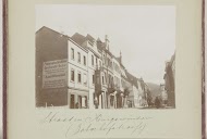 Gezicht op de de Bahnhofstrasse in Königswinter