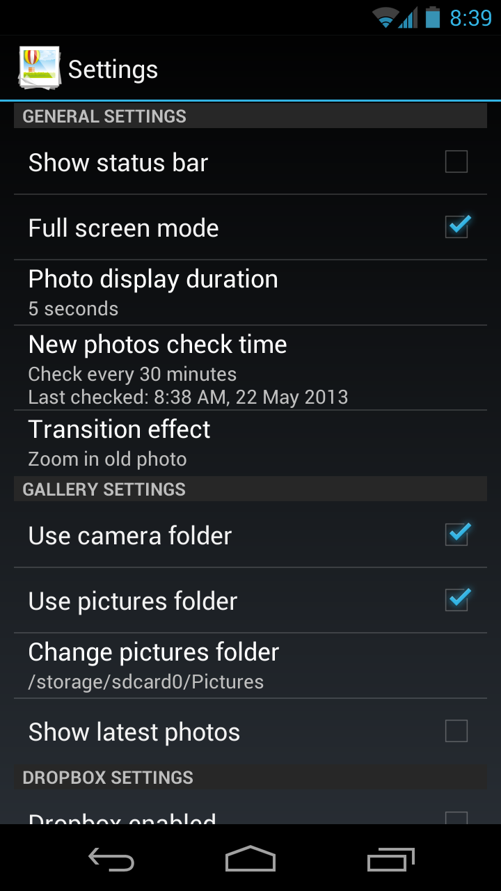 PhotosAlive! Digital Frame Screen 3