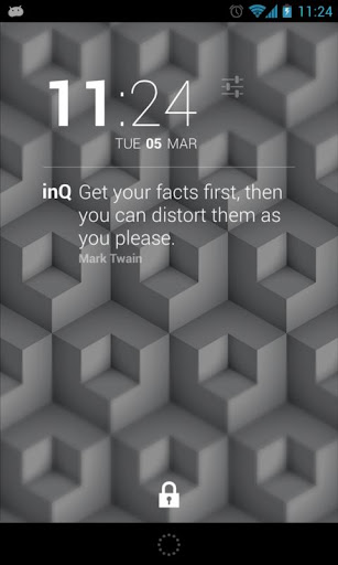 Dashclock InQuotes Extension