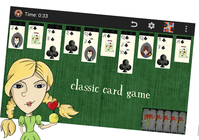 Spider Solitaire without ads! Screen 2