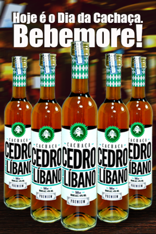 Cachaça Cedro do Líbano