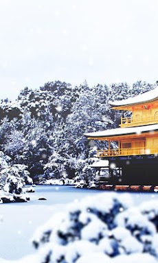 雪降る金閣寺 ライブ壁紙 Androidアプリ Applion