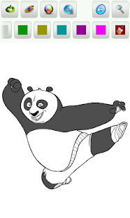 【免費休閒App】Kung Fu Panda Coloring Book-APP點子