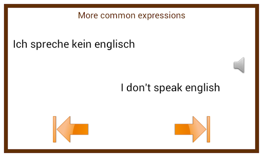 【免費教育App】Learn German Conversation :EN-APP點子